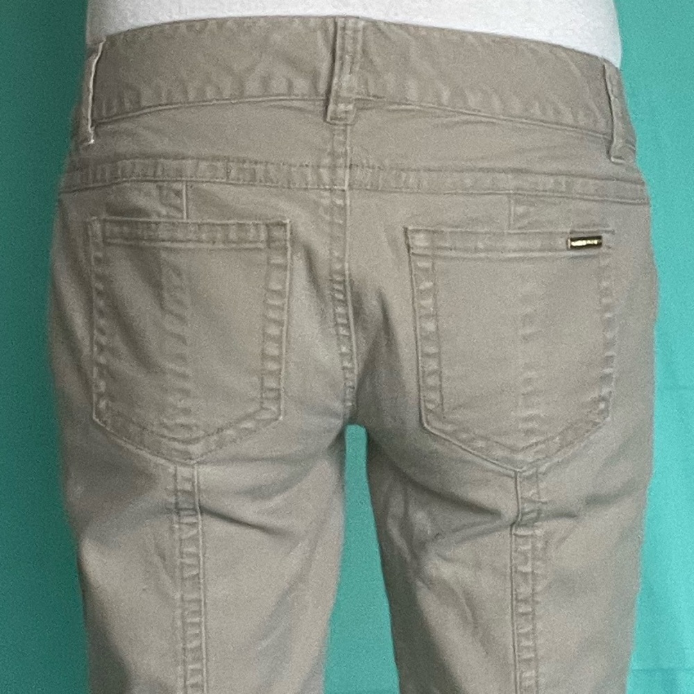 Michael KOR tan cropped jeans